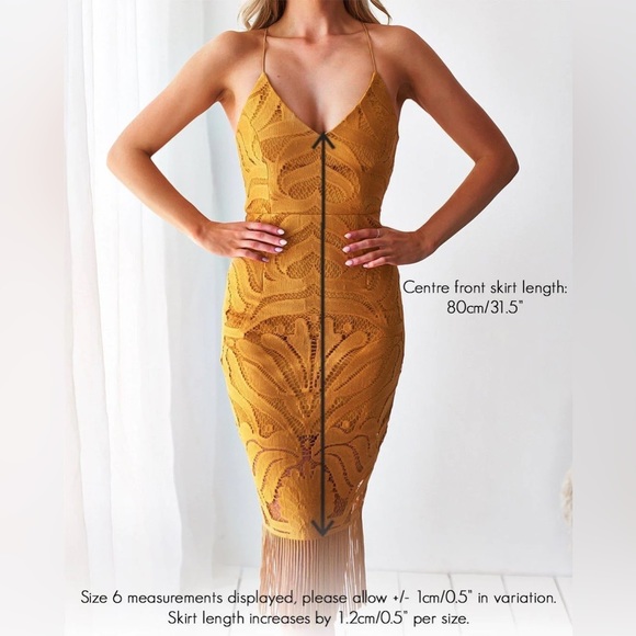 Xenia Boutique Emerald Green Midi Dress - Picture 12 of 12